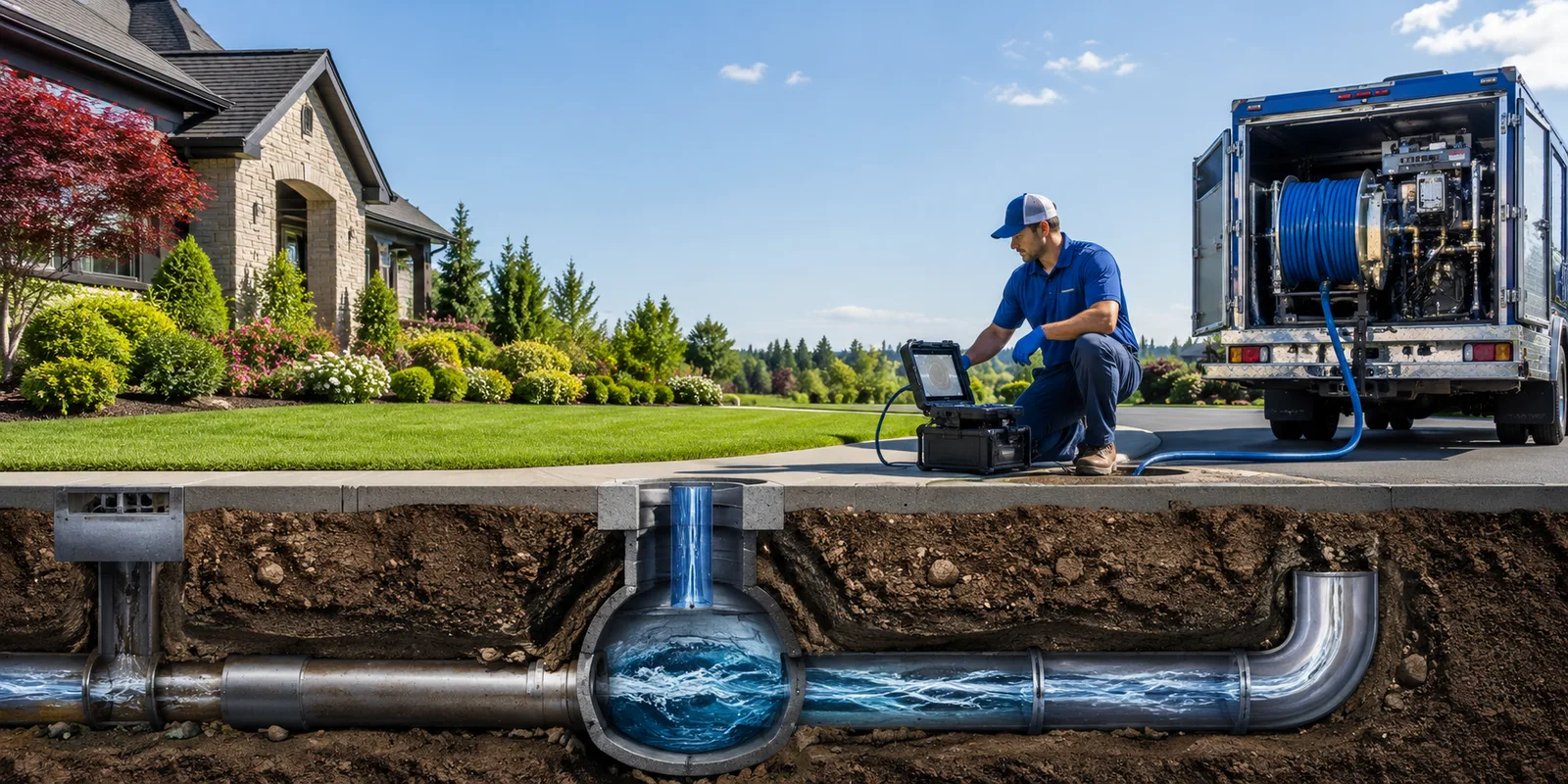 Drainage restoration information for East Lynn, WV